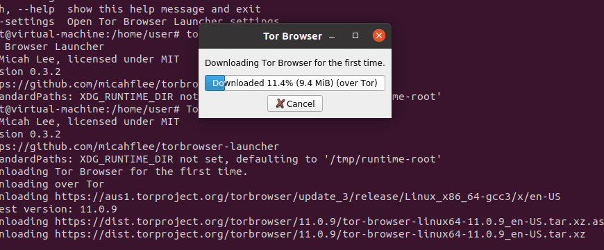 Установка tor browser ubuntu mega работа с браузером тор мега