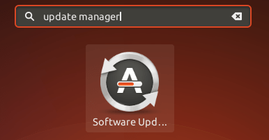 Ubuntu update manager