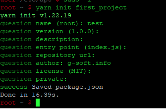   Yarn NPM Client  Ubuntu       - General Software