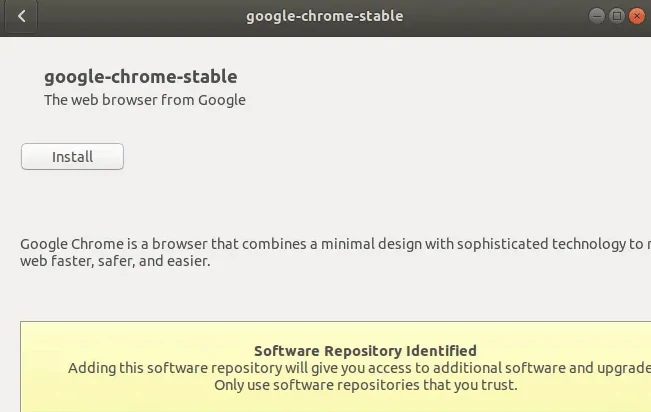 Программа установки Google chrome