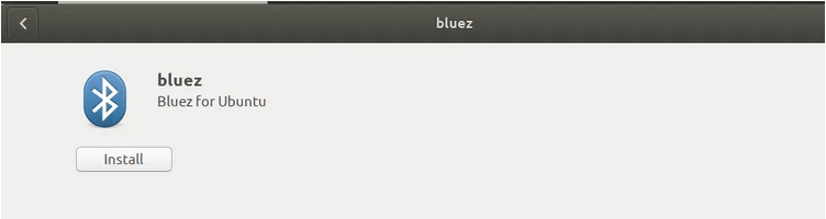 Установить программное обеспечение Bluez Bluetooth