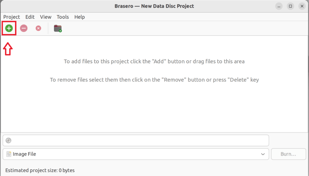 Добавление файлов в проект Data