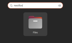 Nautilus теперь является файловым менеджером в Ubuntu