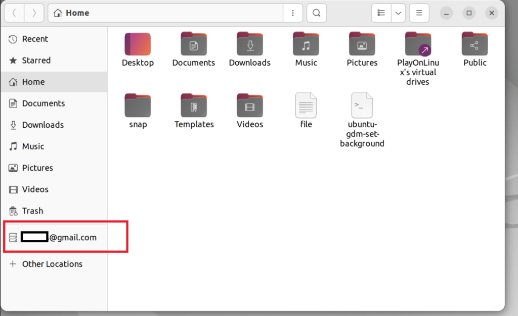 Диспетчер файлов Ubuntu
