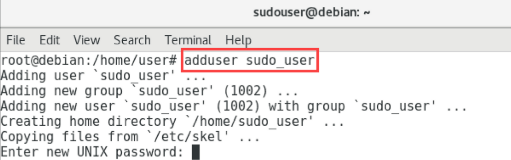 Как добавить пользователя в Sudoers в Debian