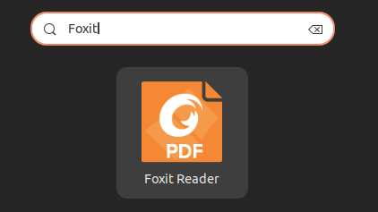 Запустить Foxit PDF Reader