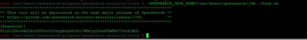  OPENSEARCH_JAVA_HOME=/usr/share/opensearch/jdk ./hash.sh