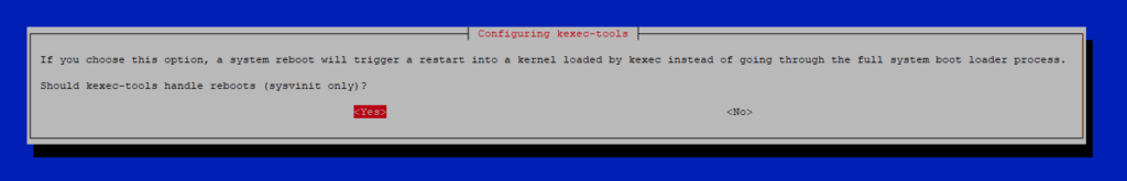 Should kexec-tools handle reboots sysvinit only