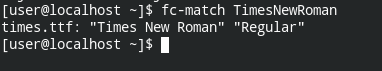 fc-match TimesNewRoman