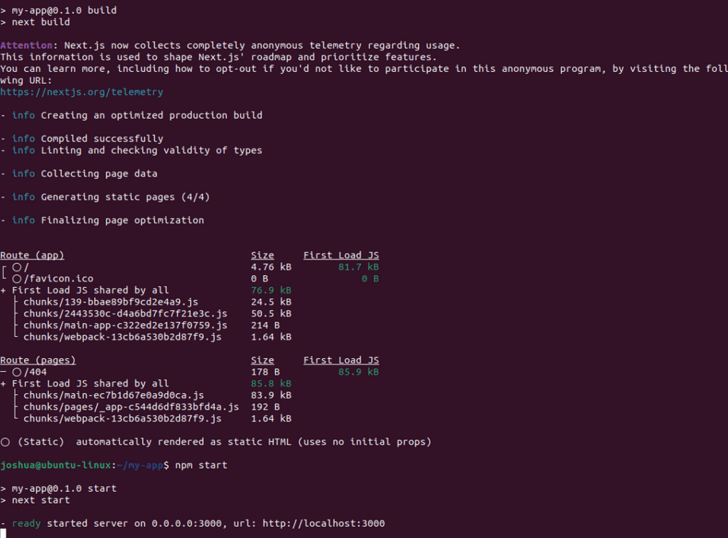 Npm запуск проекта